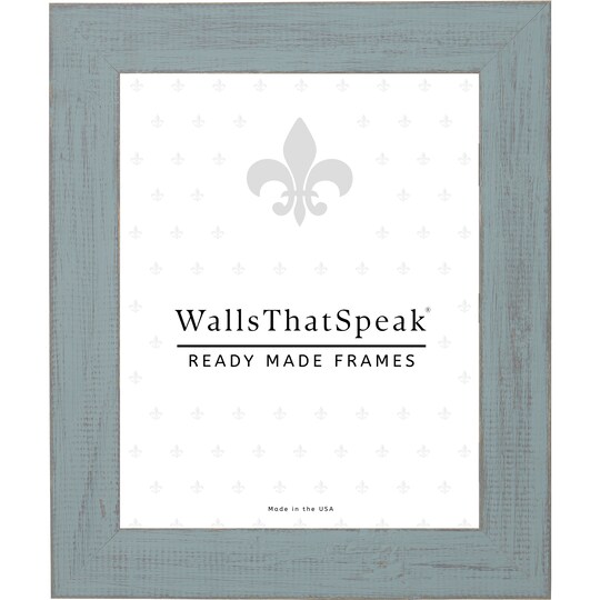 8.5x11 Picture Frame, Jasper 1.5 Inch Wood Moulding, Wall Display Frame for Art, Posters, or Photos by wallsthatspeak
